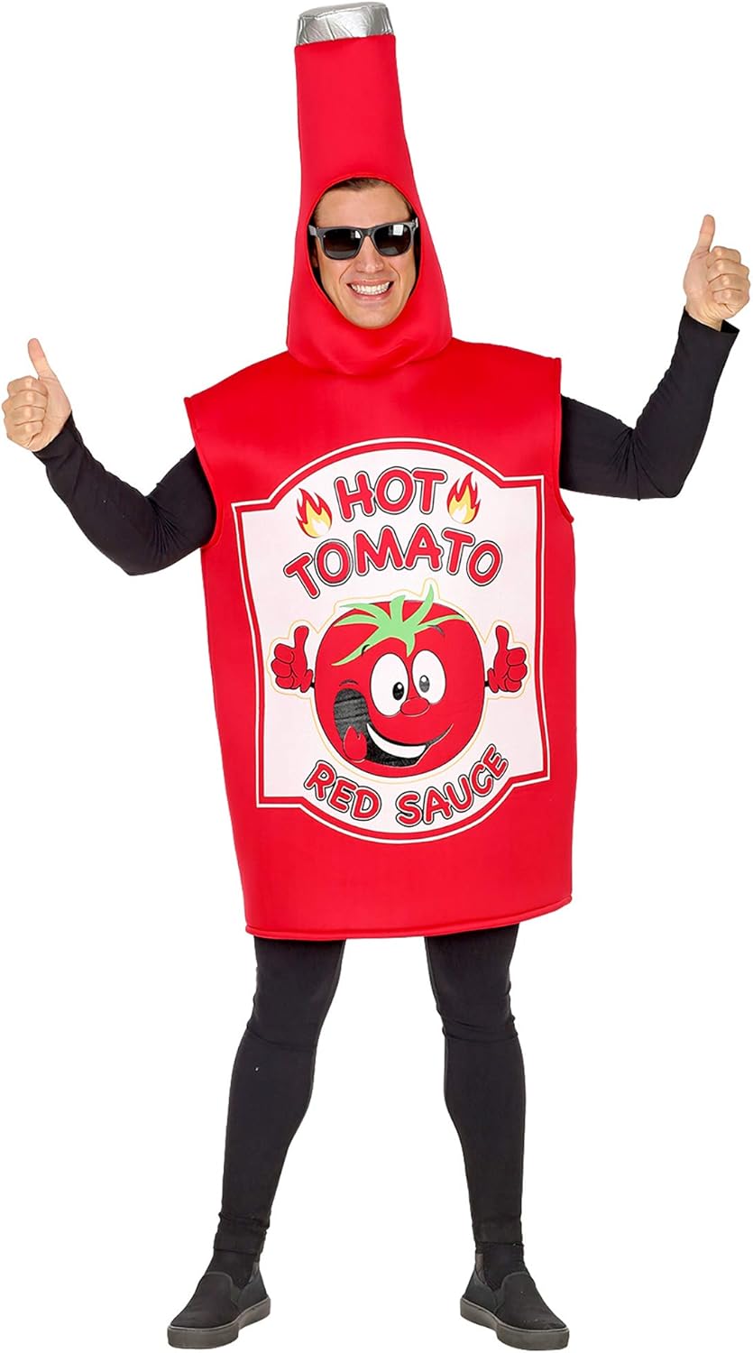 WIDMANN 02600 COSTUME KETCHUP ADULTO M/L
