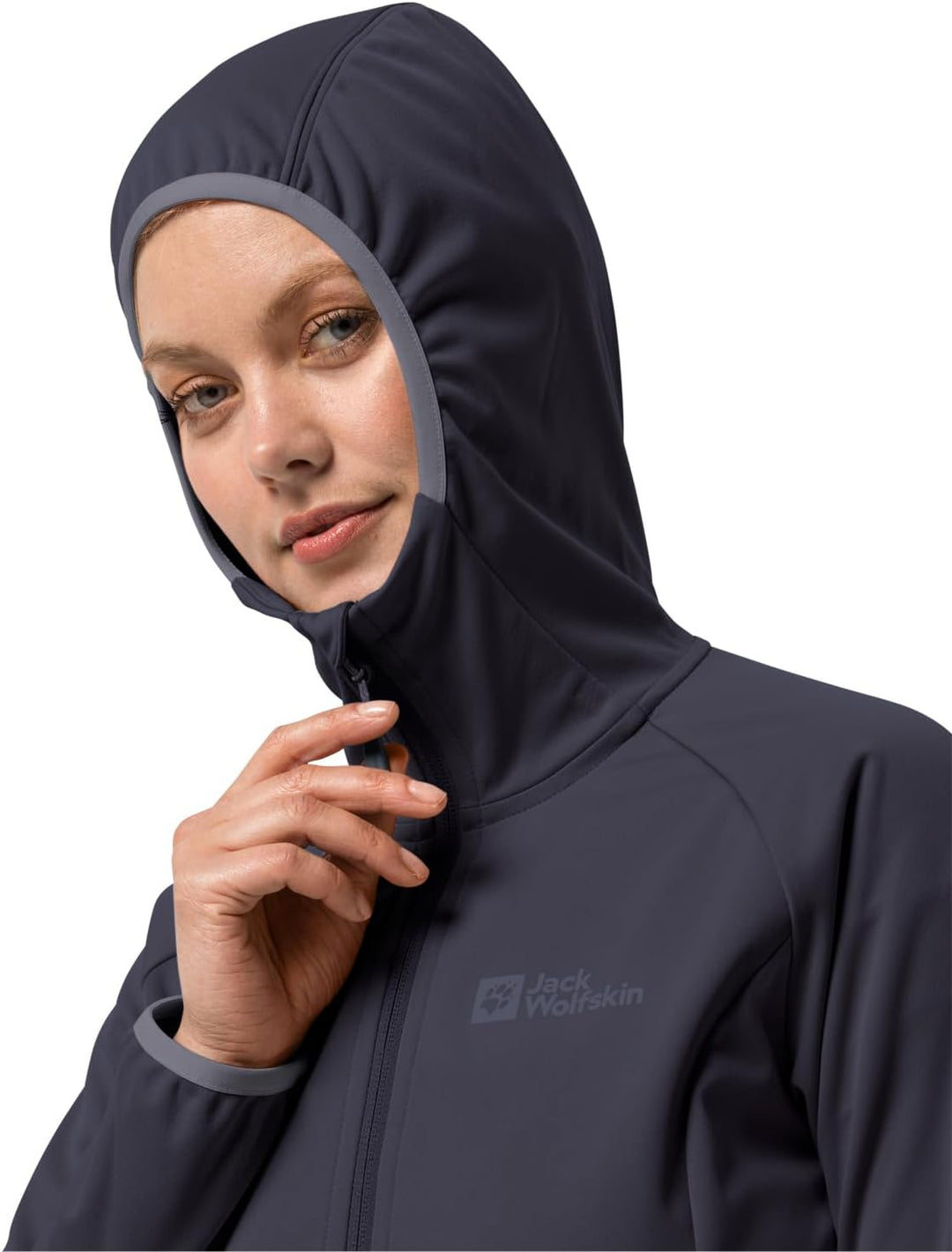 Jack Wolfskin Damen Go Hike Softshell W Softshelljacke, graphite