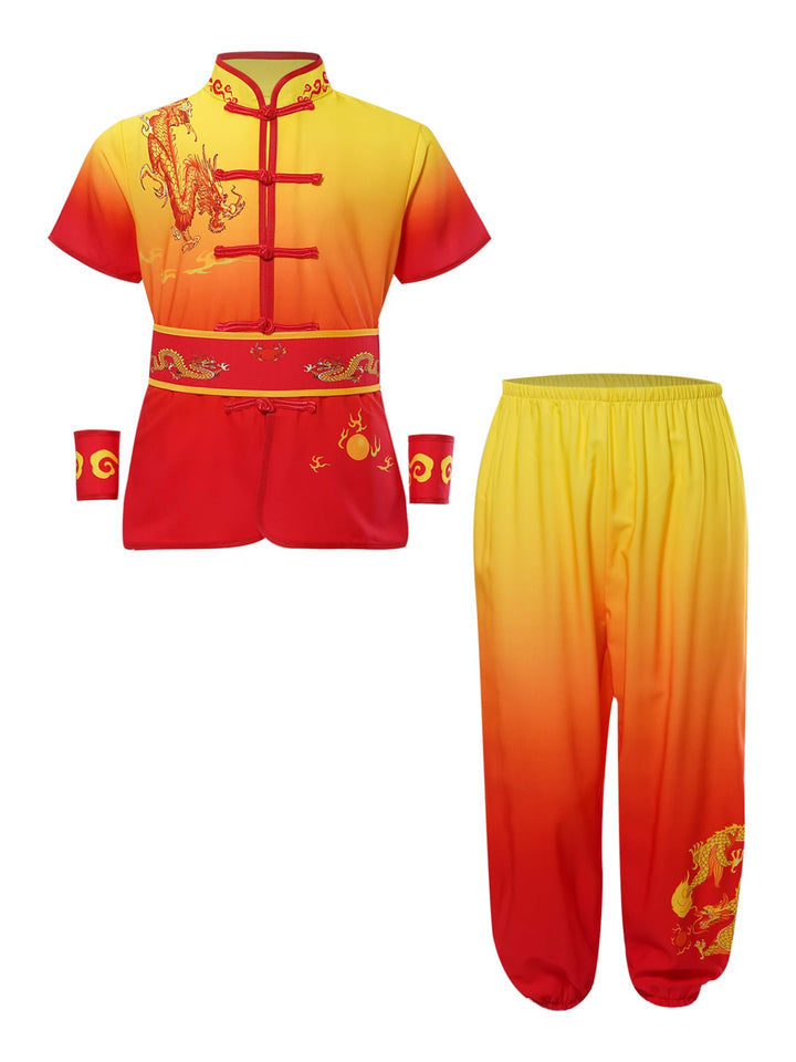 Kinder Martial Arts Uniform Tai Chi Wing Chun Kleidung Kung Fu Qi Gong Trainingsanzug Praxis Uniform