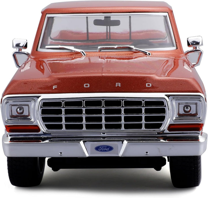 Maisto Ford F150 Pick-Up (1979): Modellauto im Massstab 1:18, Türen, Motorhaube und Heckklappe beweg