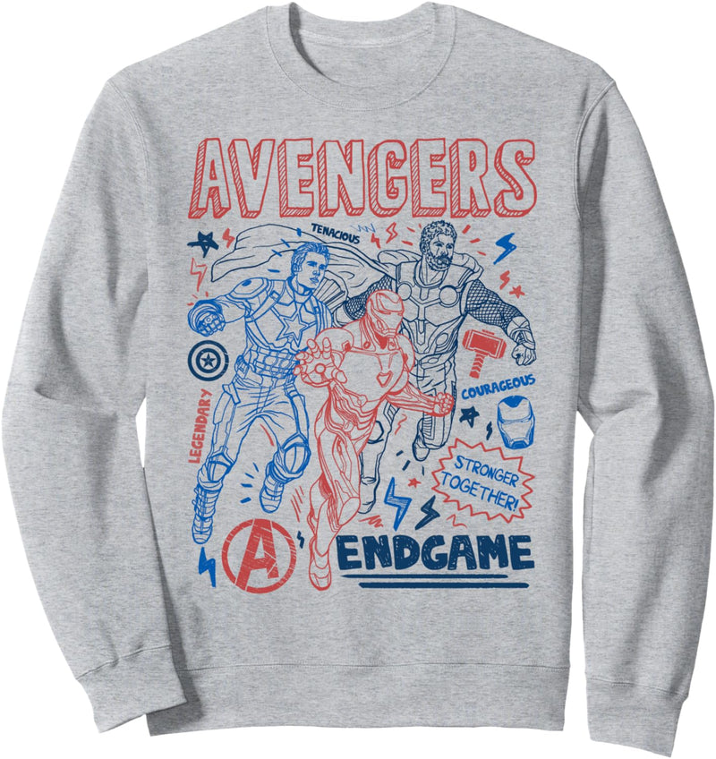 Marvel Avengers: Endgame Doodles Sweatshirt