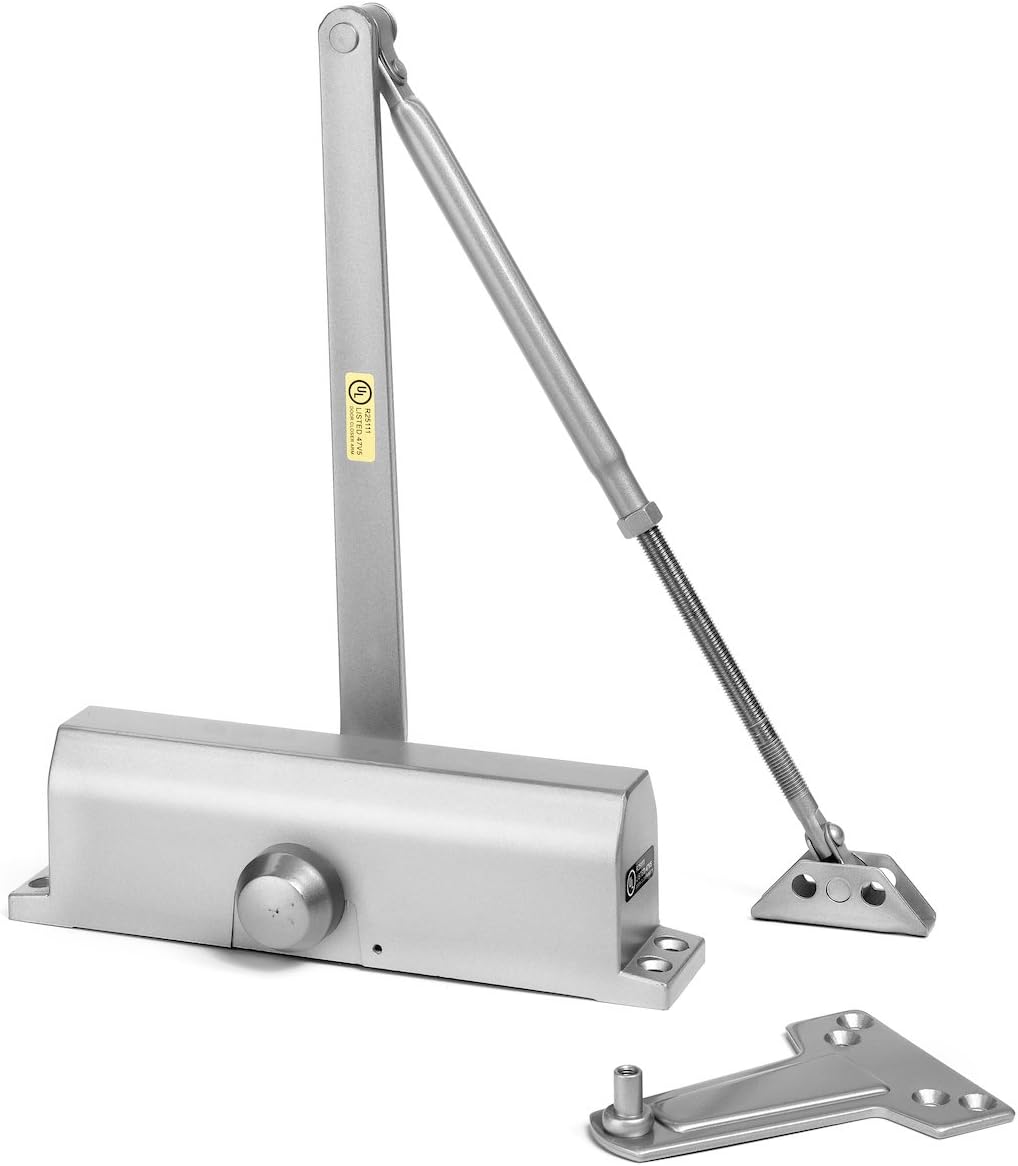 Dynasty Hardware 3000-alum Commercial Grade Türschliesser, Grösse 3 Spring, gespritztem Aluminium
