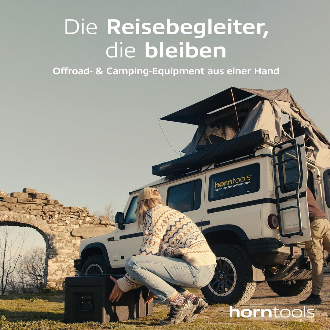 horntools Transportbox - Wasserdichte Reisebox - Lagerbox Stapelbar - 3,6mm dickes Polyethylen - Sic