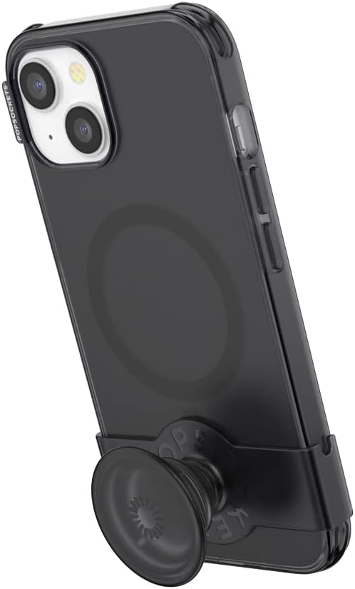 PopSockets: PopCase PlantCore für MagSafe - Hülle für iPhone 14 mit Abnehmbarem PopGrip Slide Sockel