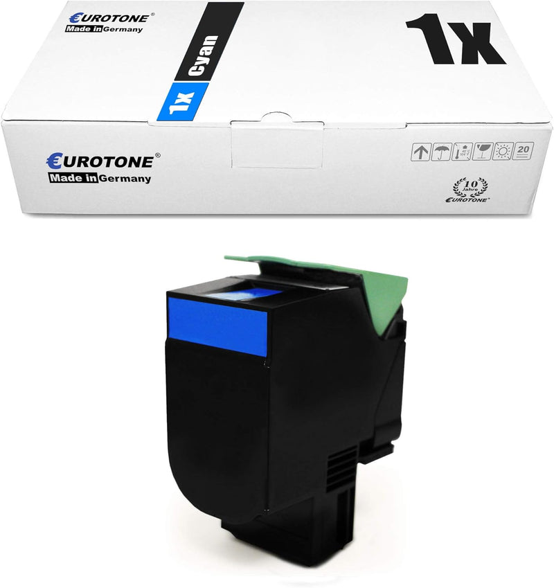 1x Müller Printware XXL Cyan Toner für Lexmark CS317DN CS417DN CS517DE CX317DN CX417DE CX517DE CS 31