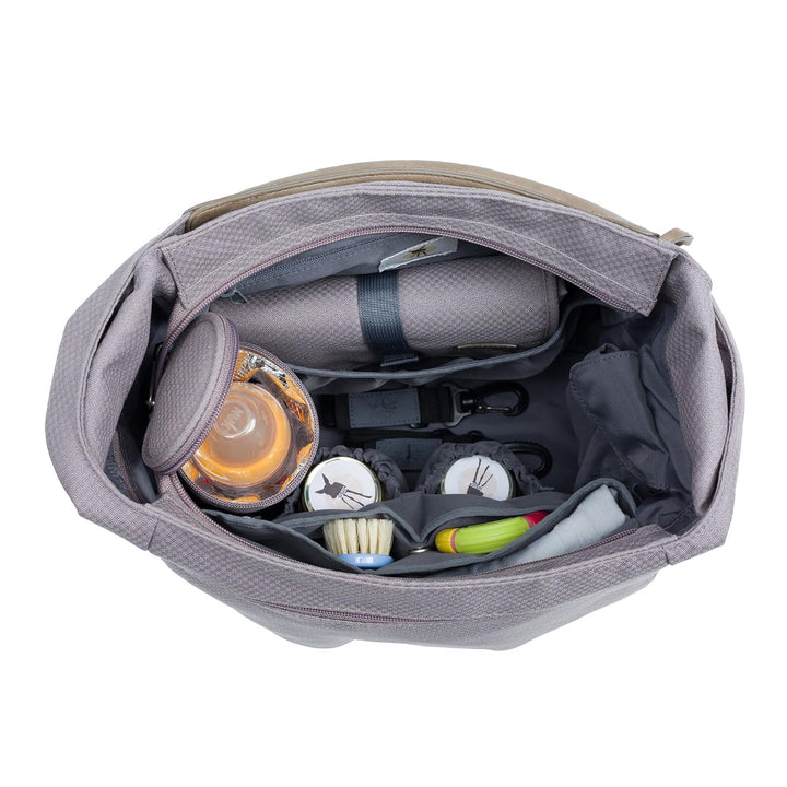 LÄSSIG Baby Wickeltasche Stylische Tasche nachhaltig Babytasche/Green Label Hobo Bag Rosa, Rosa