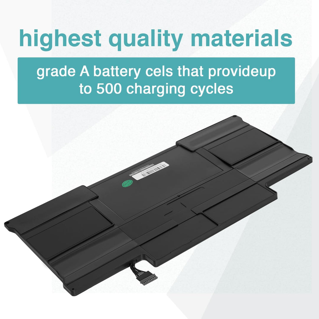 A1405 Akku kompatibel mit MacBook Air 33 cm (13 Zoll) 7,2 V 72000 mAh, A1466 A1377 A1496 Anfang 2014
