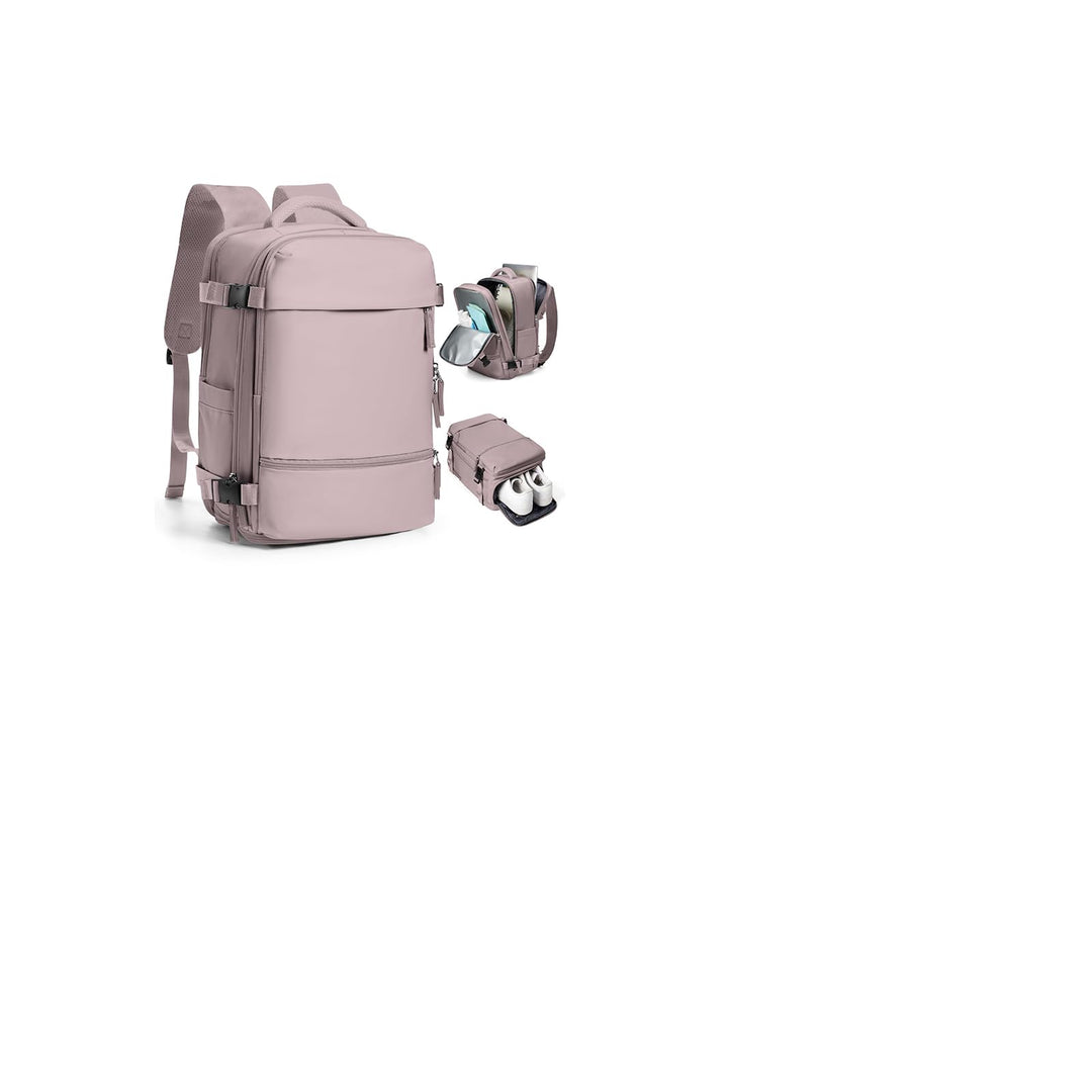 SZLX Grosser Reiserucksack Damen,Vakuum Rucksack mit Pumpe Ryanair Handgepäck 40x30x20 Herren, Wizza