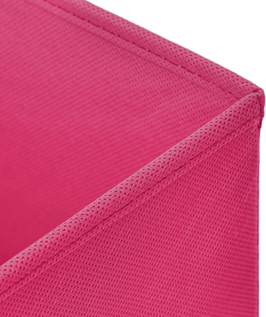Stick&amp;Shine 4X Aufbewahrungs Korb Pink Faltbox 30 x 30 x 30 cm Regalkorb faltbar mit Kordel und mit