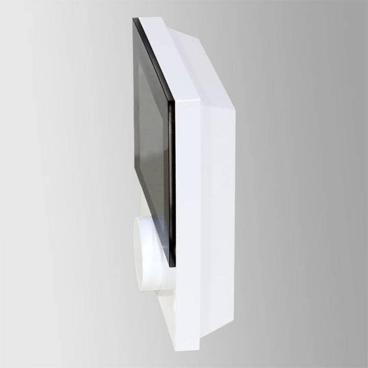 Raumthermostat LCD Alpha direct Control 230V mit Designscheibe für Fussbodenheizung