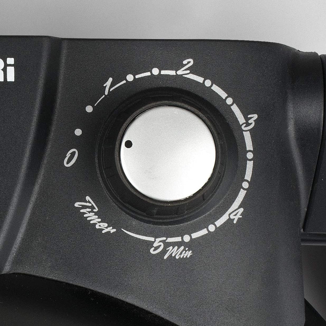G3 Ferrari elektrischer Pizzaofen Delizia G1000610 schwarz, bis 400 Grad mit feuerfestem Naturstein