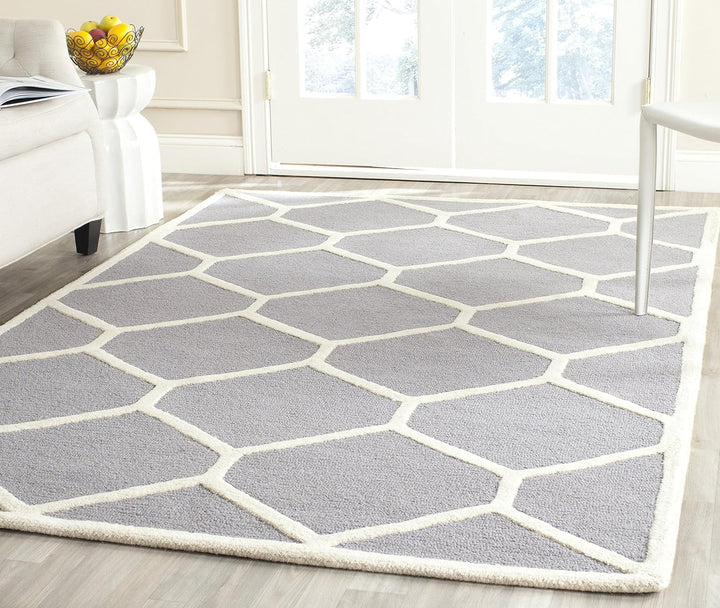 SAFAVIEH Modern Teppich für Wohnzimmer, Esszimmer, Schlafzimmer - Cambridge Collection, Kurzer Flor,