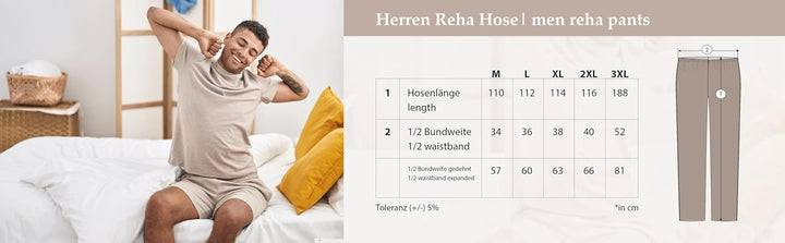 Henry Terre Herren Reha Sweat Hose Sporthose Durchgehender Reissverschluss, Anthrazit