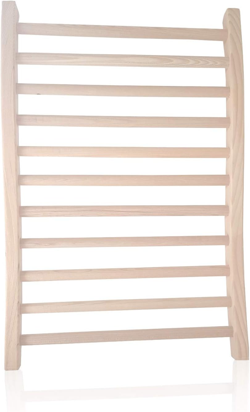 SULENO Sauna Rückenlehne ERGONOMISCH Rückenstütze Saunazubehör