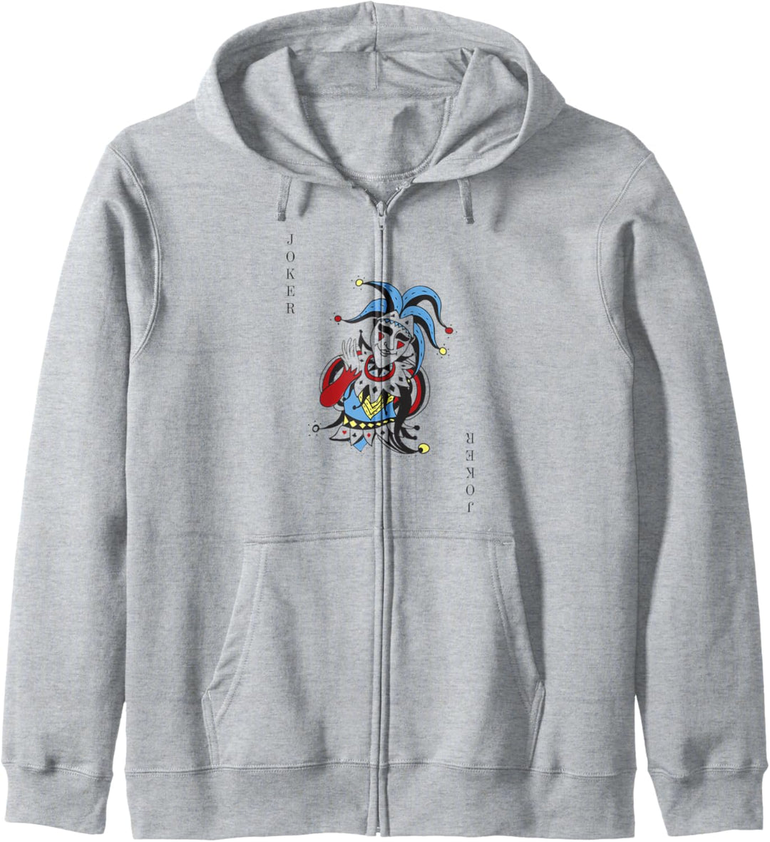 Joker - Spielkarten Einfaches Halloween Kostüm Kapuzenjacke