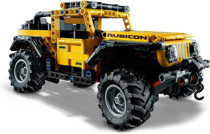 LEGO 42122 Technic Jeep Wrangler, 4x4-Spielzeugauto, Modellbausatz, Offroad-Geländewagen, Geschenkid