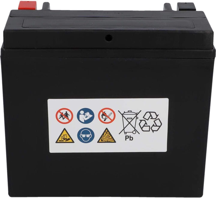 BOSCH Motorradbatterie YTX20L-BS 18Ah 250A Gel Technologie zyklenfeste Starterbatterie, lagerfähig,
