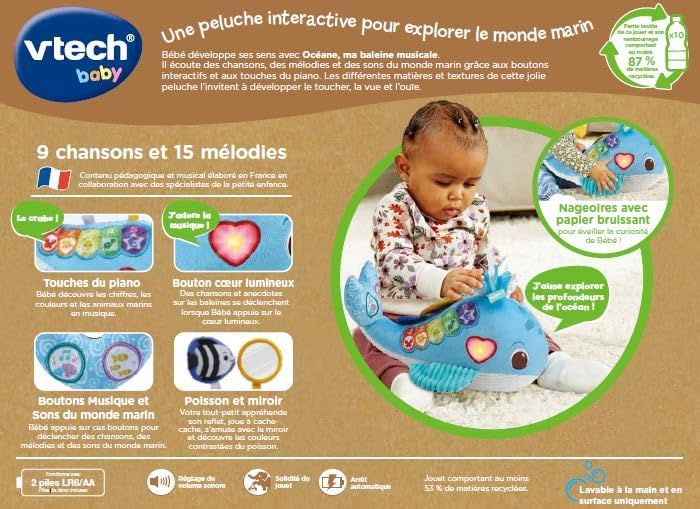VTECH ELECTRONICS EUROPE BV 80-562805 Erwachen und Entdecken, Mehrfarbig