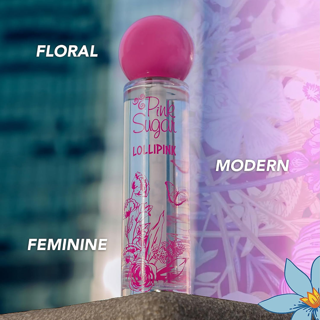 Pink Sugar, Lollipink Eau De Toilette - Women's Perfume with Fine and Enveloping Essence - 100 ml