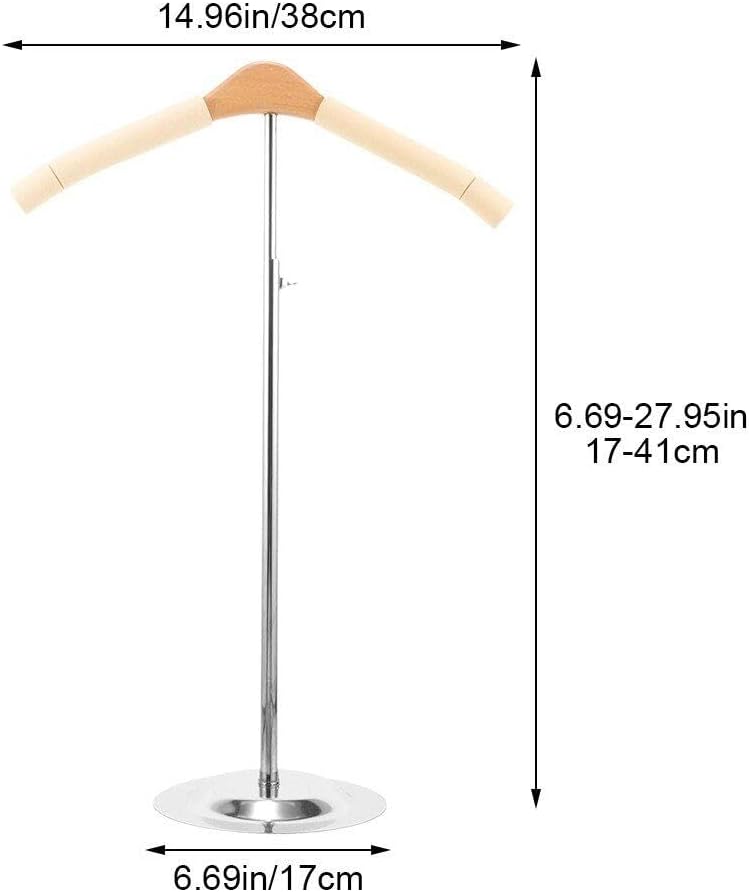 Dianzan Verstellbare T-Shirt-Display-Kleidung, T-bar-Display-Rack, Flexible Hemdständer, Edelstahl-k