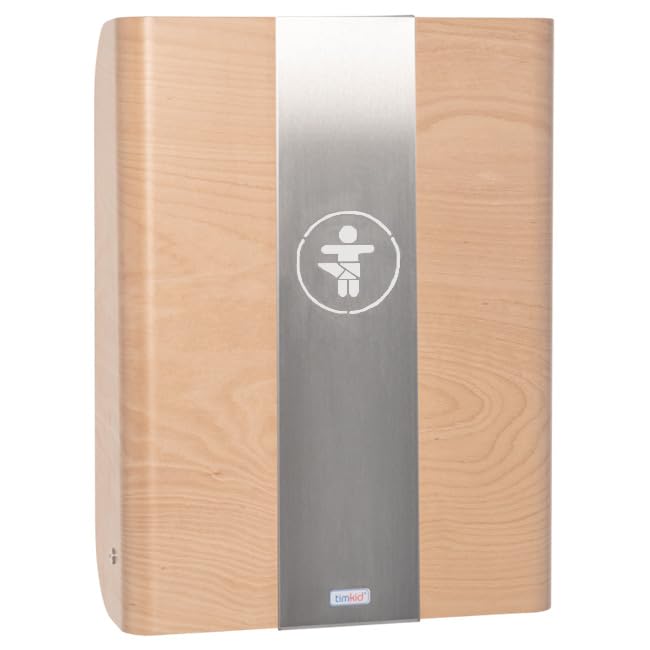 Wickeltisch Pamplona Buche/Timkid Kawaform midi- klappbar als Wandwickeltisch, Formholz, Buche, inkl