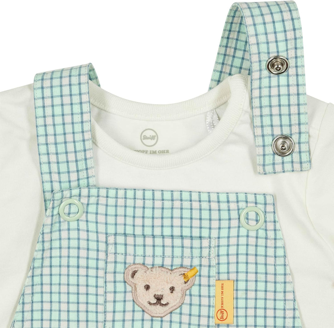 Steiff Baby-Jungen Set Hose + T-Shirt Kurzarm
