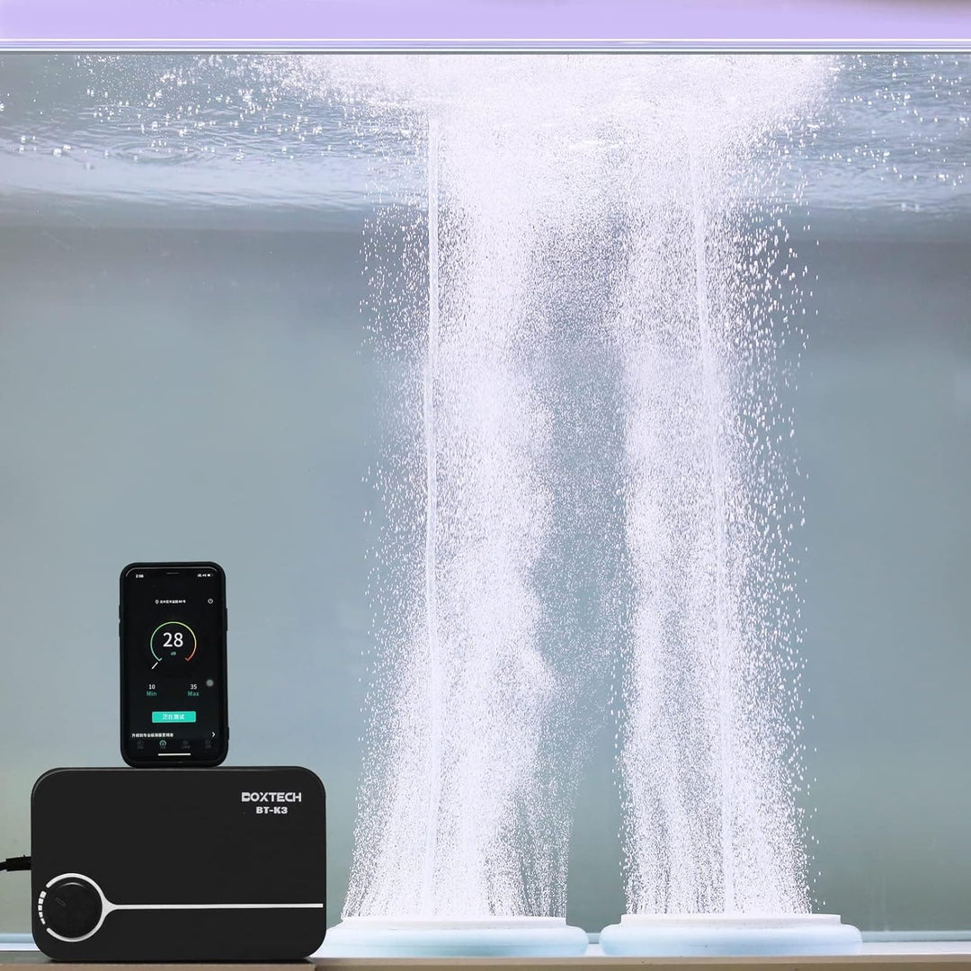 boxtech Ultra-Leise Luftpumpe für Aquarium, Die Luftpumpe kann die DREI Anforderungen erfüllen, leis
