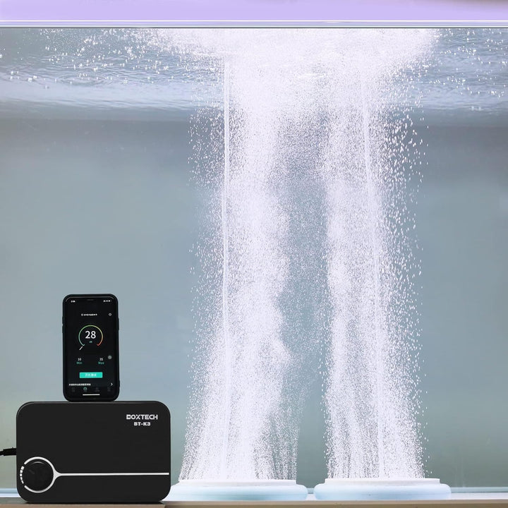 boxtech Ultra-Leise Luftpumpe für Aquarium, Die Luftpumpe kann die DREI Anforderungen erfüllen, leis