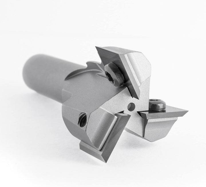 ENT 20428 Wendeplatten Planfräser HW, Schaft (S) 12 mm, Durchmesser (D) 28 mm, Z3 D=28 / NL=12 / GL=
