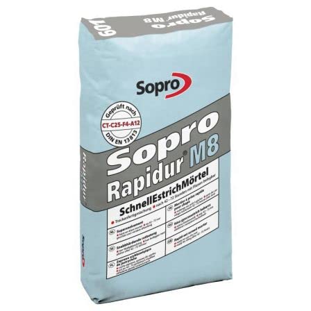 Sopro 601 Rapidur M8 SchnellEstrichMörtel 25kg, 1