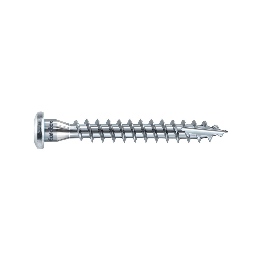 EUROTEC 945344 Winkelbeschlagsschraube 5.0 x60 TX20-Stahl verzinkt, 250 Stück 5.0 x60 mm, 5.0 x60 mm