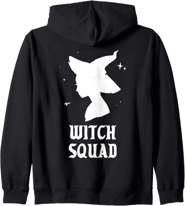 Hexe Squad Funny Spooky Vibes Gotik Halloween Kostüm Kapuzenjacke
