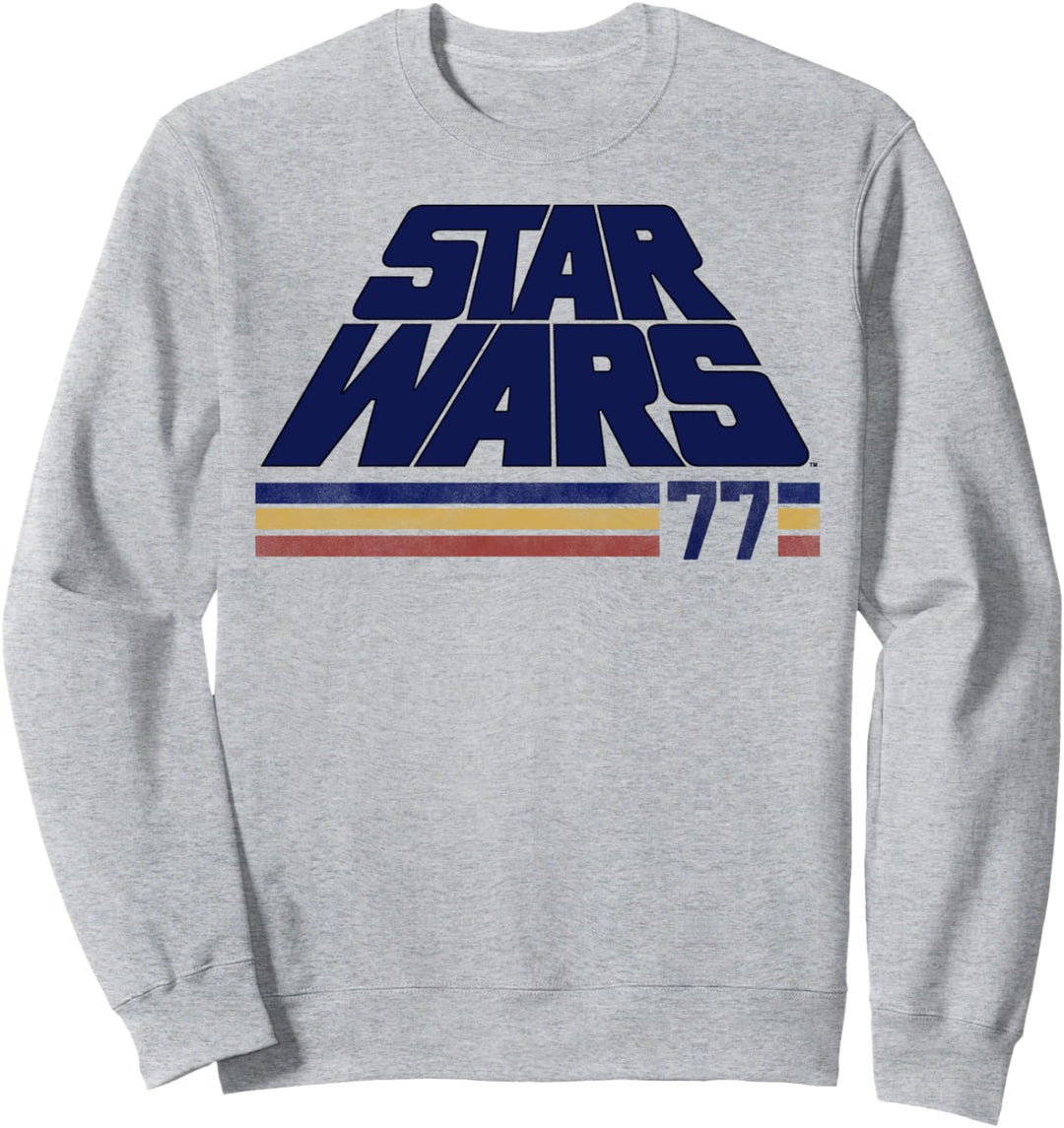 Star Wars '77 Retro Striped Logo Sweatshirt