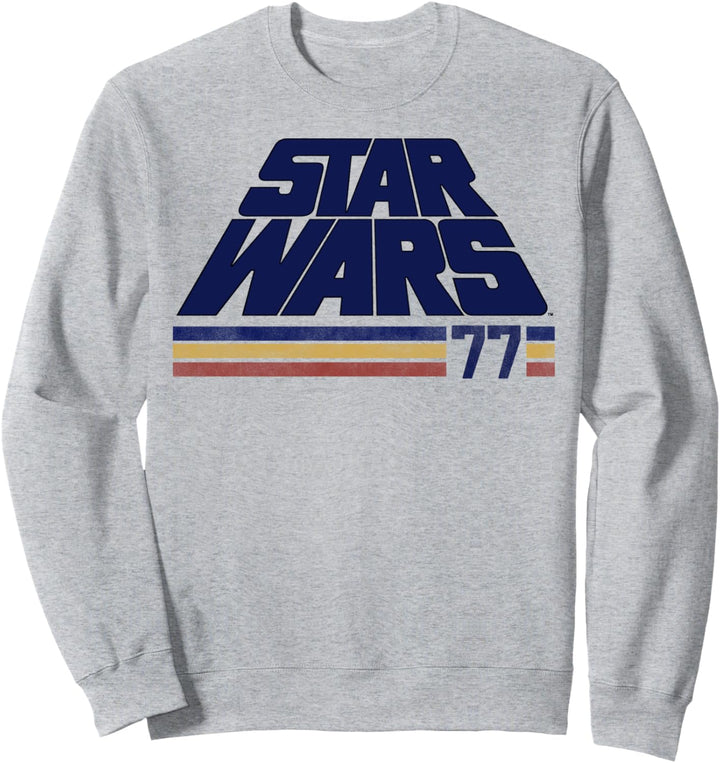 Star Wars '77 Retro Striped Logo Sweatshirt
