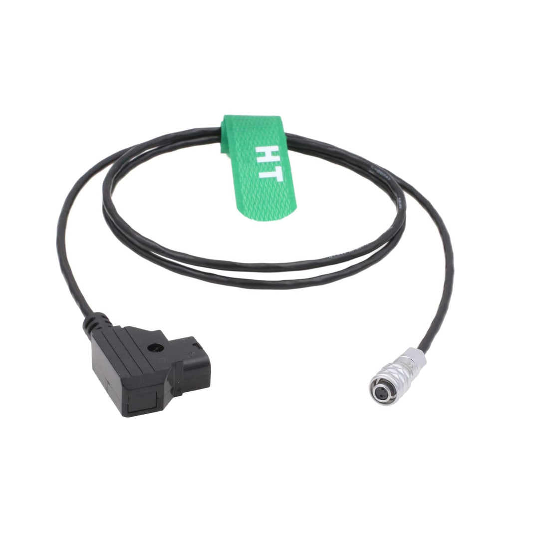 HangTon BMPCC 4K 6K Pro 2 Pin D-Tap P-Tap Stromkabel für Blackmagic Design Stativ Gimbal 2M, V-Mount