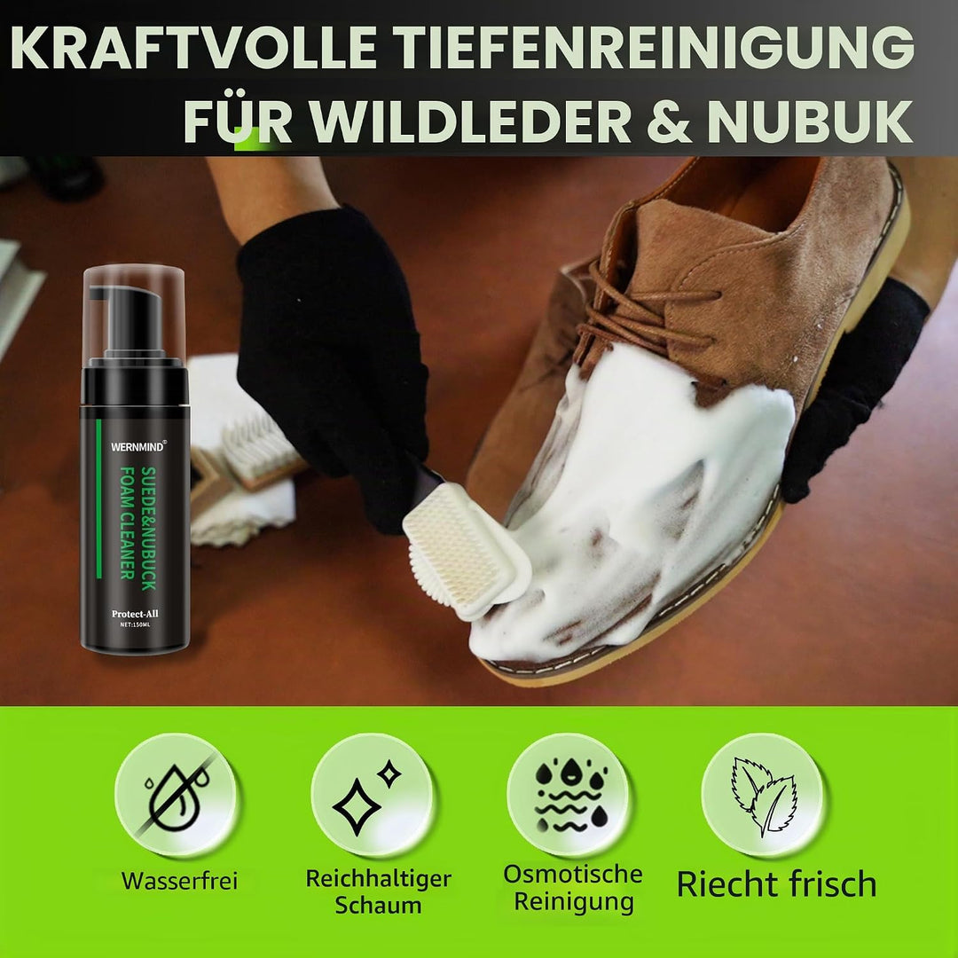 Wildleder Nubukleder Stiefel Wasserdichter Protecter Schuhreinigungsset Trainingsschuh Schuhreinigun