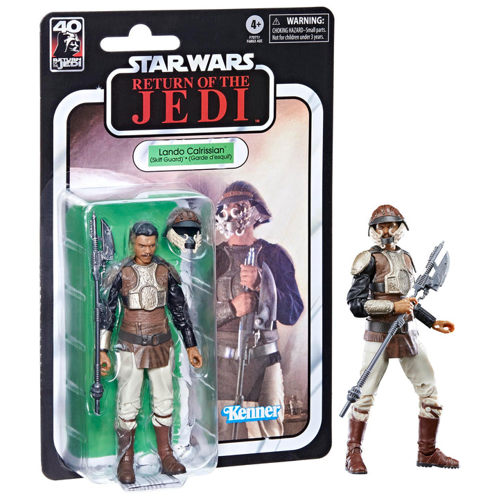 Star Wars The Black Series Lando Calrissian, 15 cm grosse Action-Figur Rückkehr der Jedi-Ritter