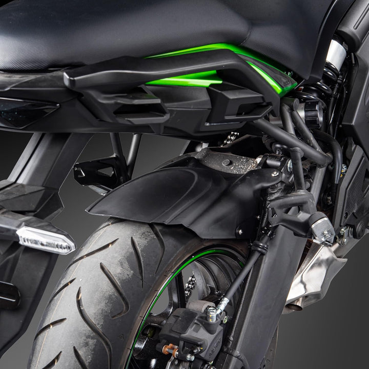 TAZGANTAX Motorrad Kotflügel Schmutzfänger Schutzabdeckung Hinterradabdeckung kompatibel mit Ka-wa-s