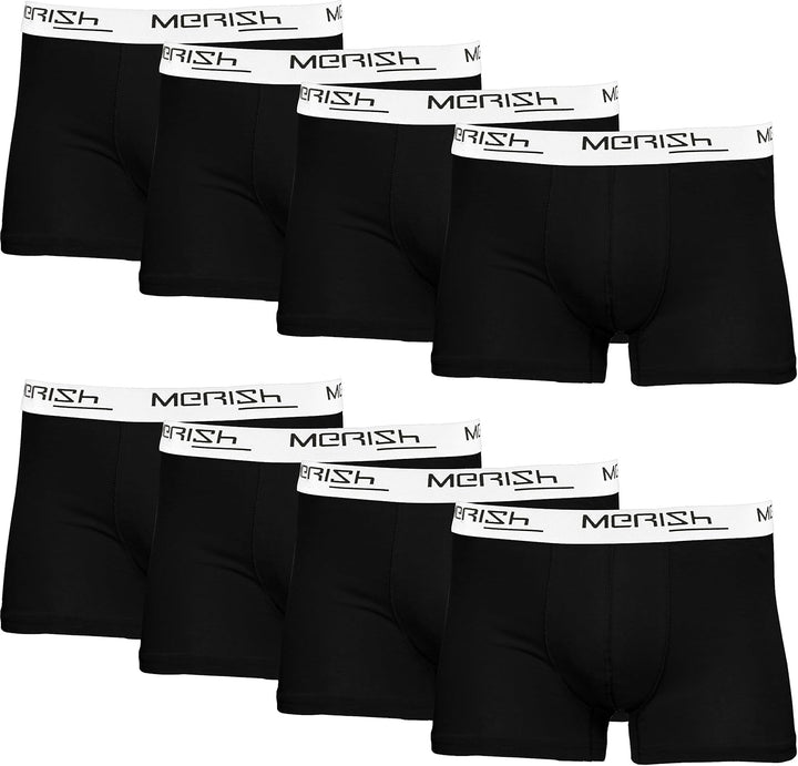 MERISH Boxershorts Herren 6-er /10-er / 15-er Pack S-5XL Unterwäsche Unterhosen Männer Men Retroshor