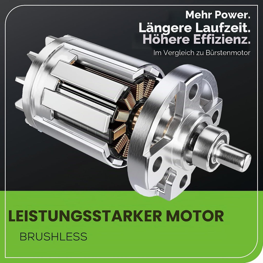 Greenworks 24V bürstenloser Akku-Bohrhammer, Schlagenergie 1,2 Joule, SDS-Plus, nur Werkzeug Nur Wer