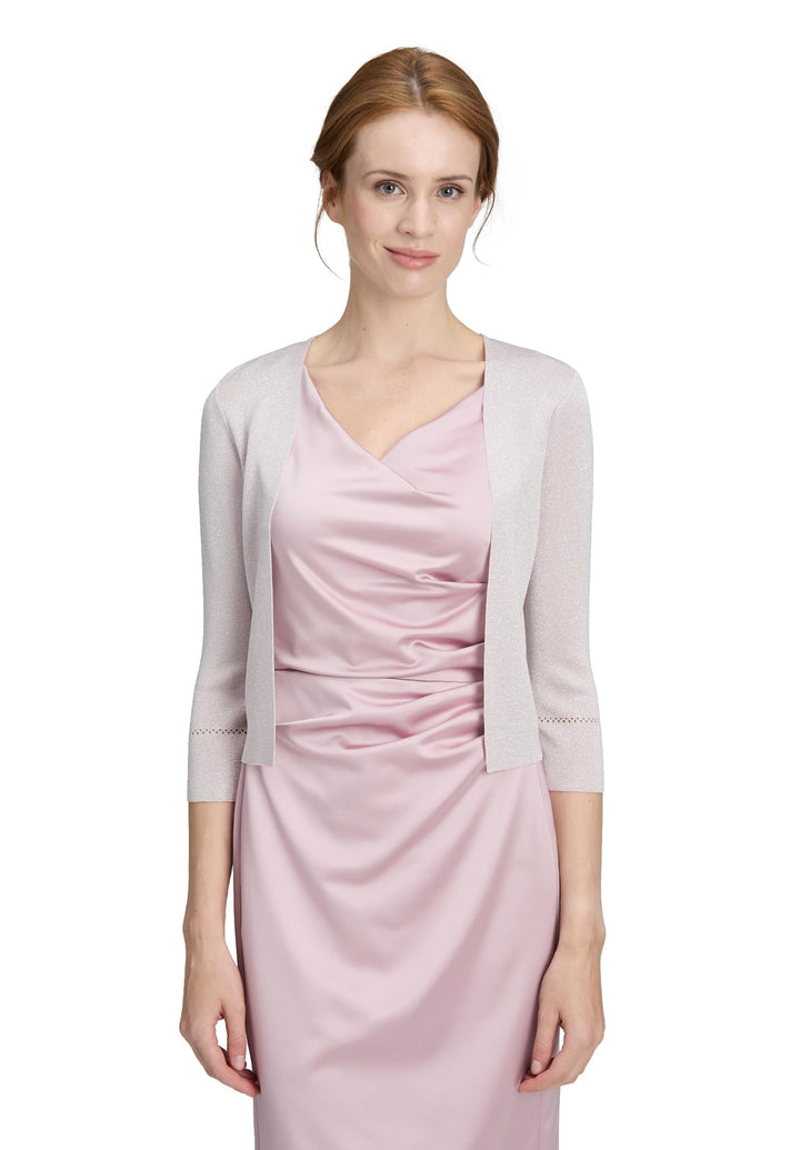 Vera Mont Damen Strickbolero ohne Verschluss S Grau, S Grau