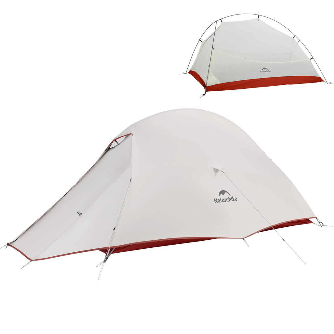 Naturehike Cloud-Up 2 Kuppelzelt, freistehend, Ultraleicht, für 2 Personen, wasserdicht, selbstbelüf