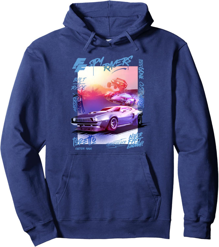 Fast & Furious: Spy Racers Graffiti Poster Pullover Hoodie