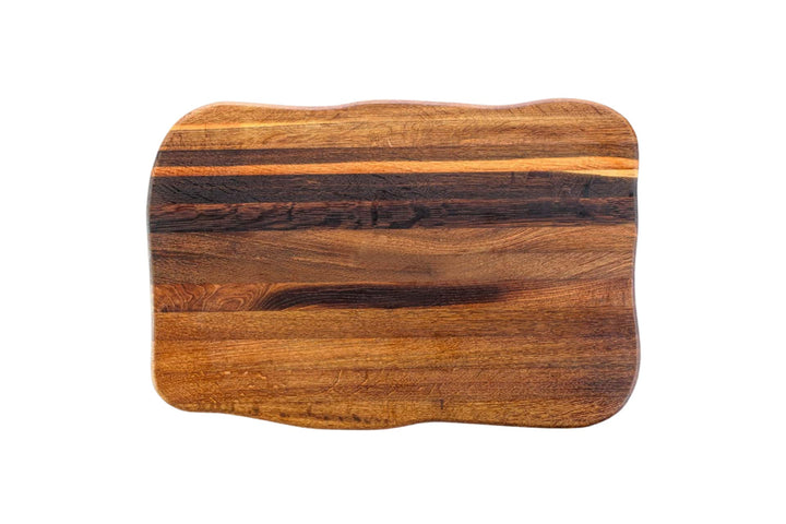 La Madera Schneidebrett Premium aus Eiche dunkel | Steakbrett | Küchenbrett von holz4home® 50 cm x 4