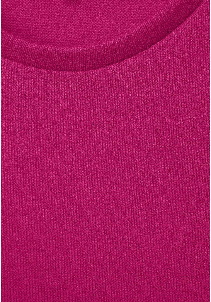 Damen Strukturmix T-Shirt 38 Nu Pink, 38 Nu Pink