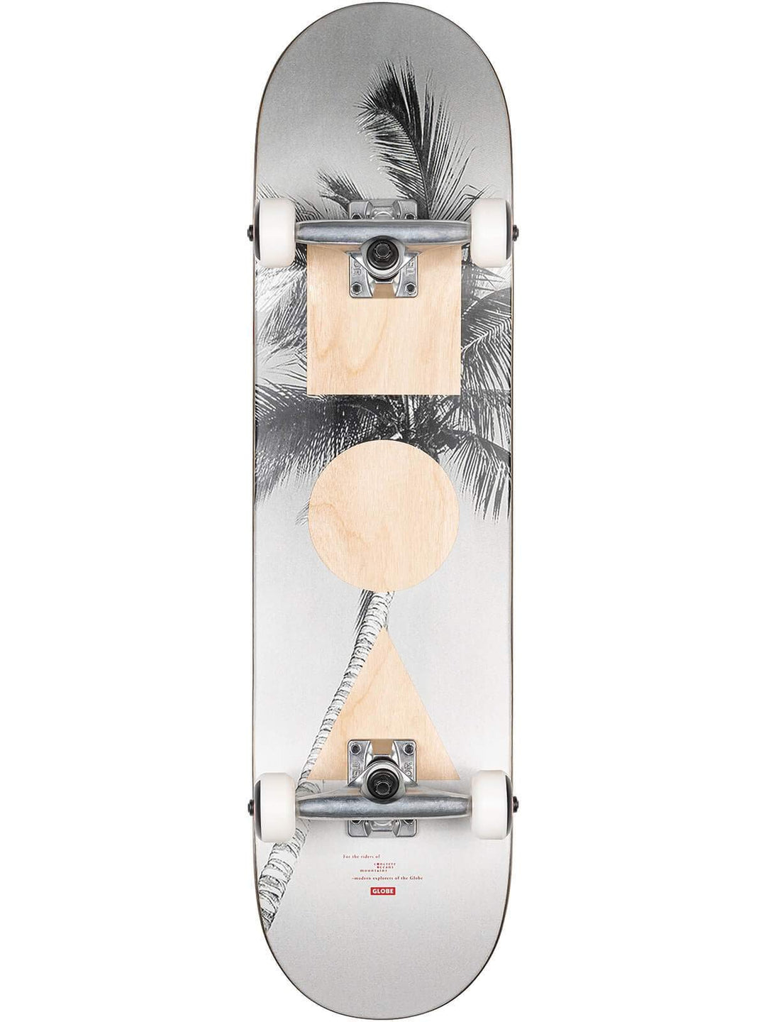 Globe Skateboard G1 Stack 8.0FU Einsame Handfläche, 8.0FU Einsame Handfläche