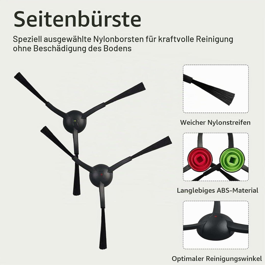 Liveryde Ersatz Kompatibel mit Honiture G20, G20 Pro, für Laresar Evol 3 Staubsaugerroboter, 1 Haupt