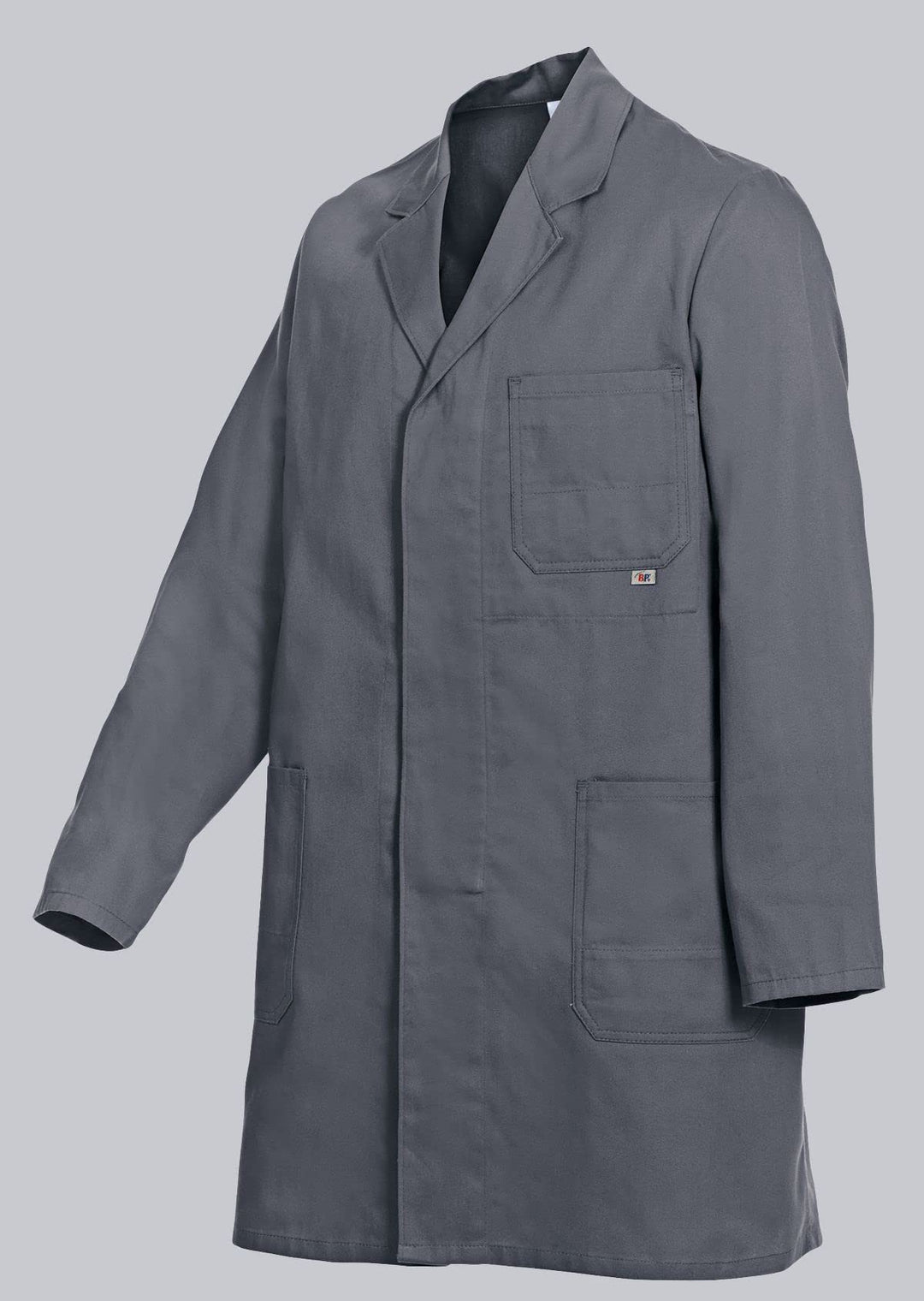 BP Workwear Basic 1310-150-53 Arbeitsmantel - Verdeckte Knopfleiste - Reine Baumwolle - Normale Pass
