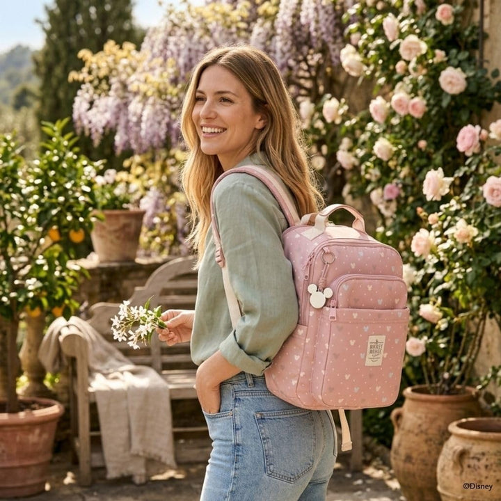 Disney Joumma Luma Mickey Nude Wanderrucksack 27x32x13 cm Polyester 11.2L Spazierrucksack Luma, Spaz