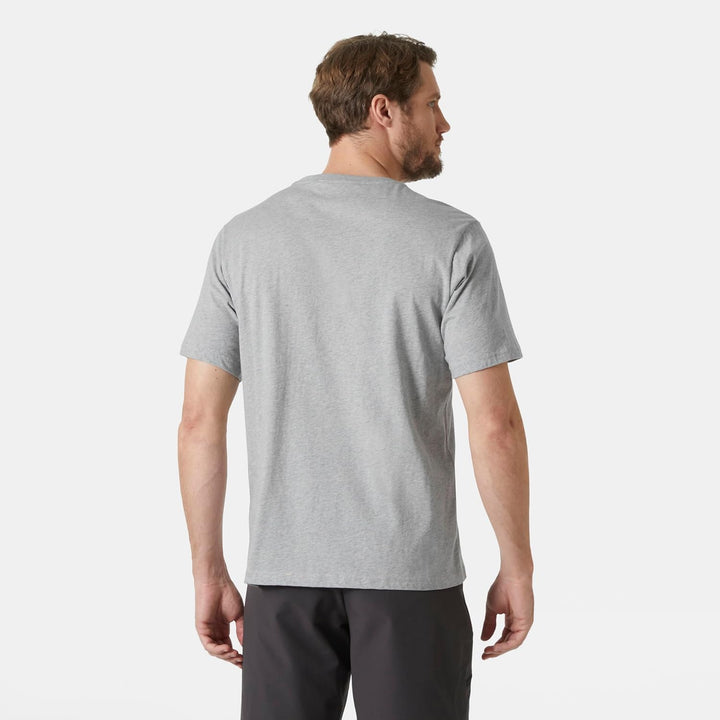 Helly Hansen Herren HH Logo T-Shirt S Grau-melange, S Grau-melange